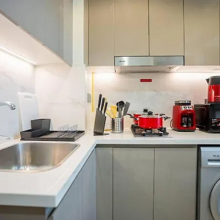 شقة Zapbed House - Azizi Riviera دبي المظهر الخارجي الصورة