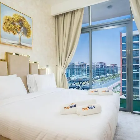 شقة Zapbed House - Azizi Riviera دبي المظهر الخارجي الصورة